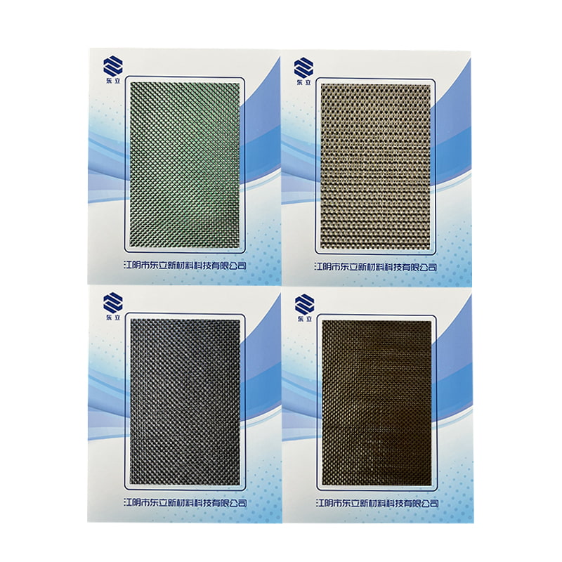 금속 및 폴리 에스테르 필라멘트 직물