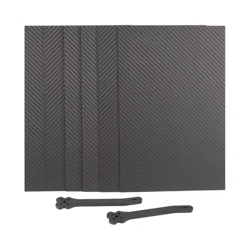 25-250 두께, 가벼우면서도 단단한 탄소 섬유 시트/패널/플레이트